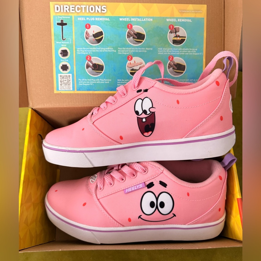 Heelys Pro Sneakers x SpongeBob